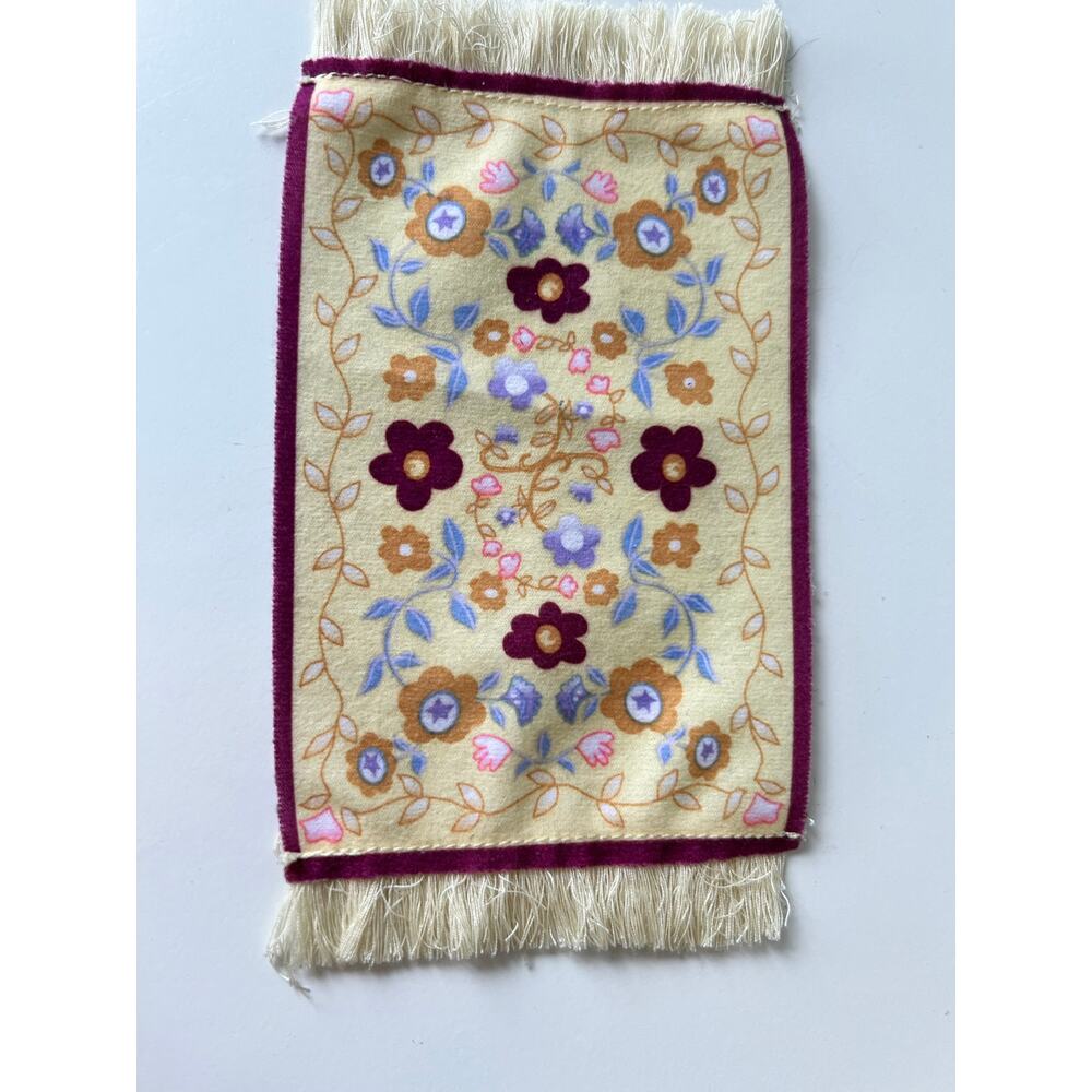 Loving Family Dollhouse Home Office Rug Replacement Item Fisher-Price
